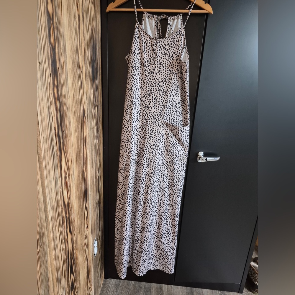 Stylish Black and White Jumpsuit